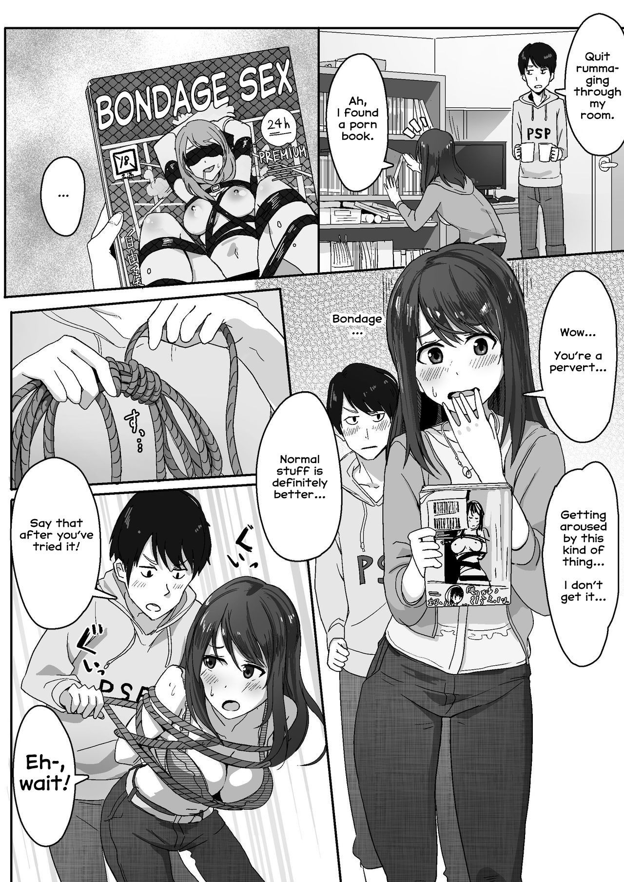 Kanojo ni Seiheki ga Bareru Hanashi - Page 1 - 9hentai - Hentai Manga, Read  Hentai, Doujin Manga