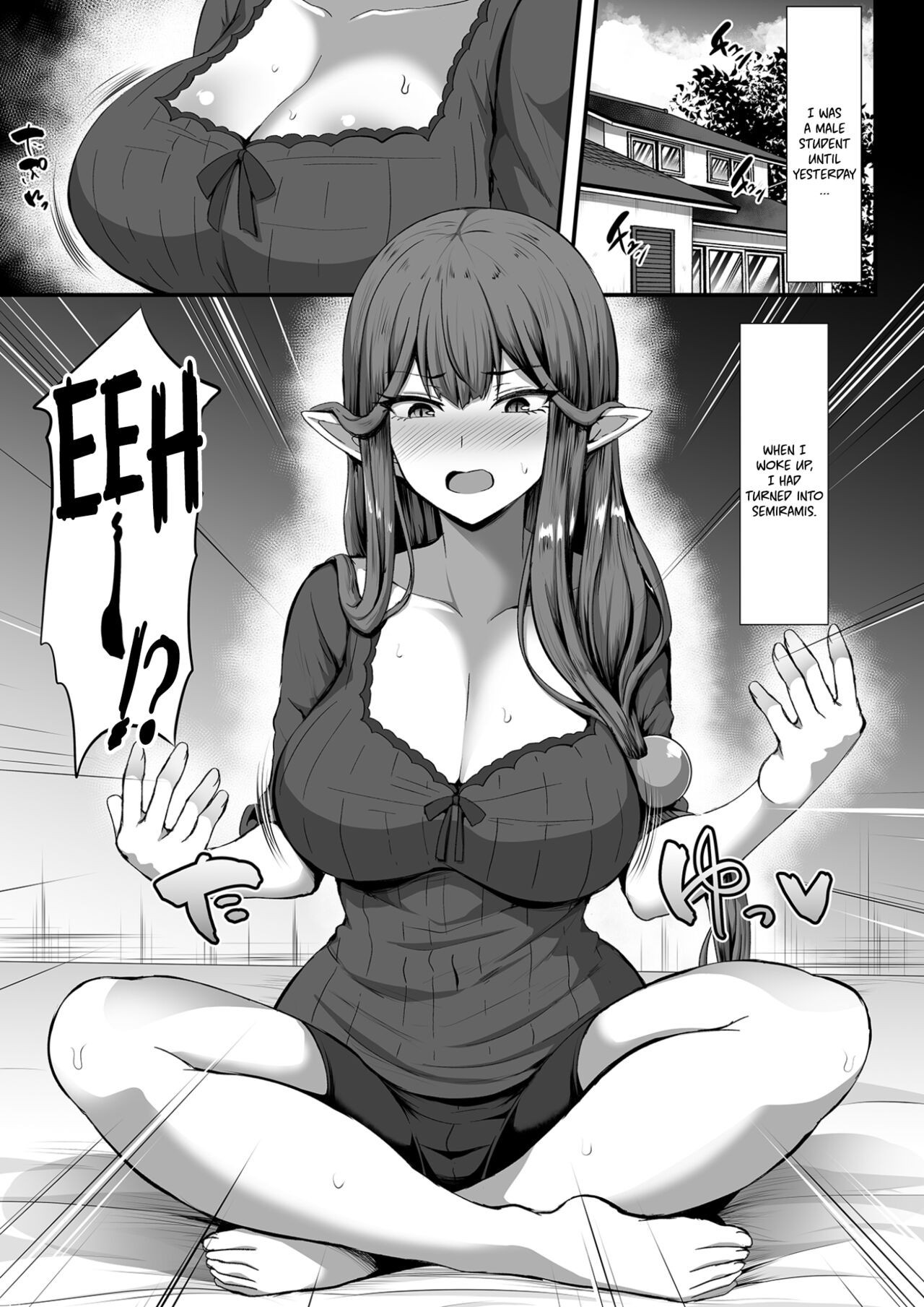 Hentai manga transformation